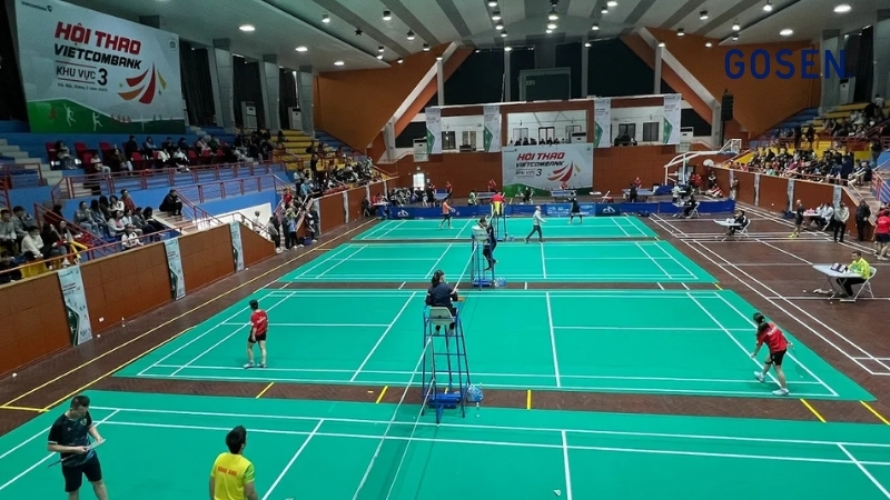 Các câu lạc bộ cầu lông có sân thuê