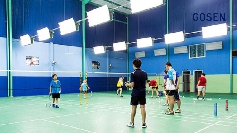 Các câu lạc bộ cầu lông có sân thuê