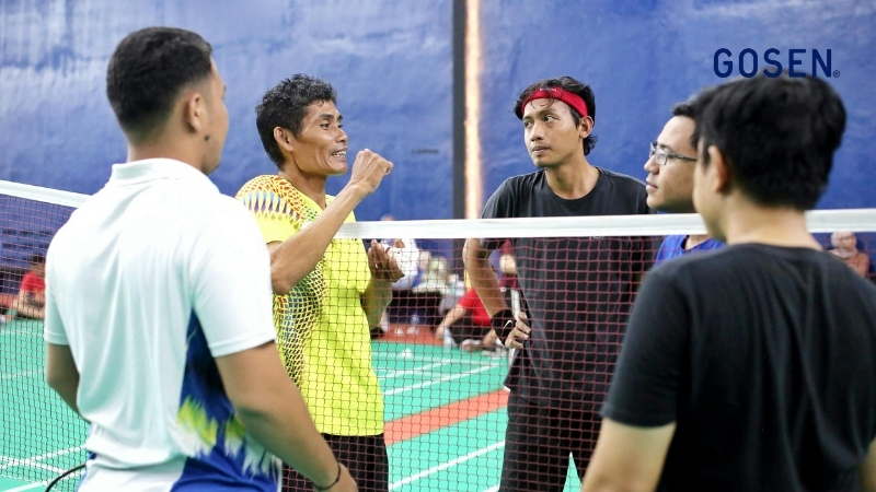 chiều cao lưới cầu lông