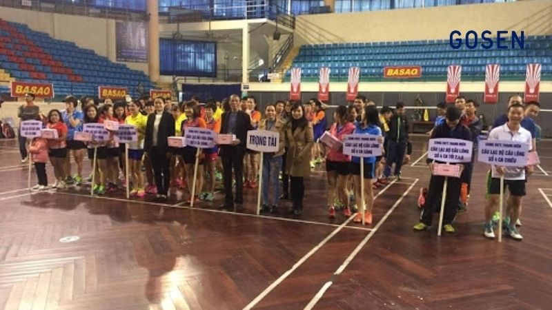 Sân cầu lông Cung văn hóa lao động