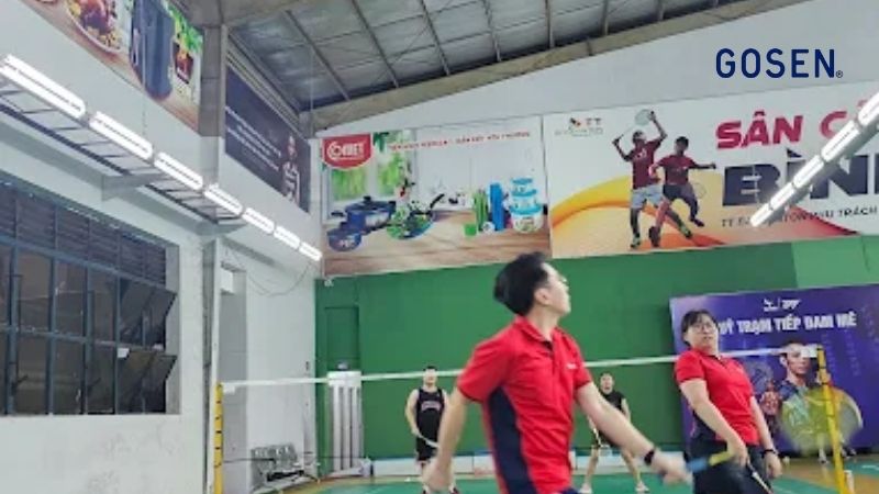 sân cầu lông Bình Thới