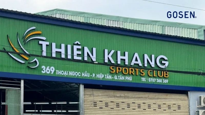 Sân cầu lông Thiên Khang