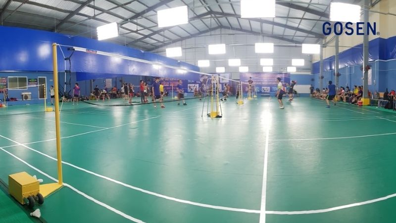 Sân cầu lông Bộ công an