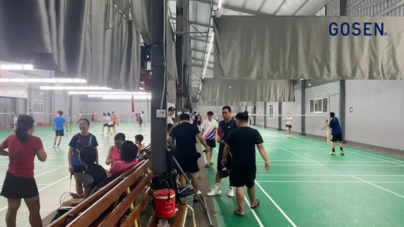 sân cầu lông Bảo Hà