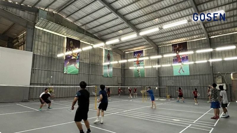 Sân cầu lông Trường Đai