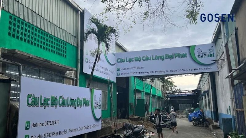 sân cầu lông Đại Phát