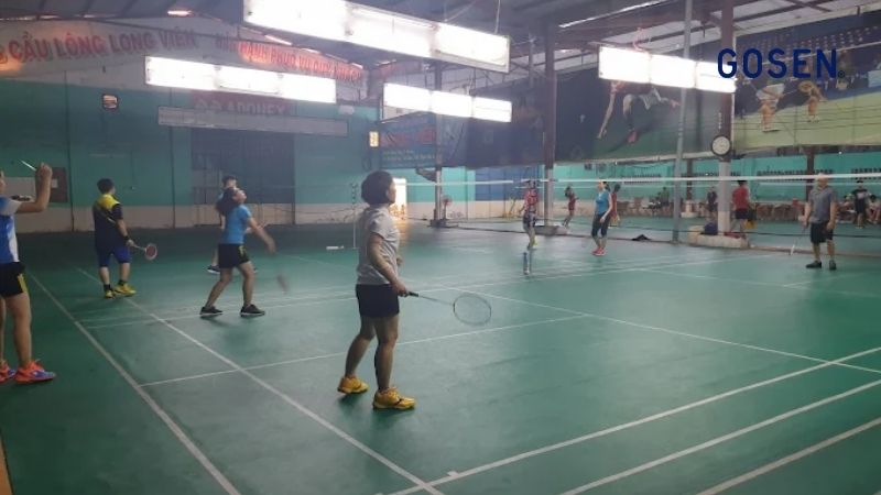 sân cầu lông Long Viên