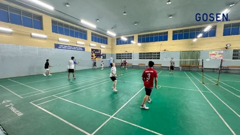 sân cầu lông Lê Quý Đôn