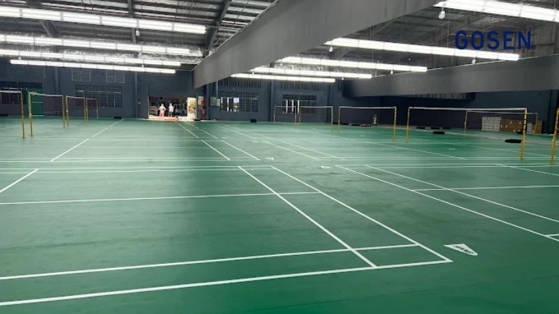 sân cầu lông Bảo Hà