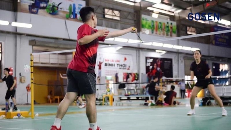 sân cầu lông Bình Thới