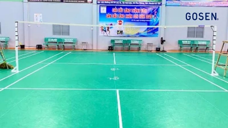 sân cầu lông Nhân Sơn