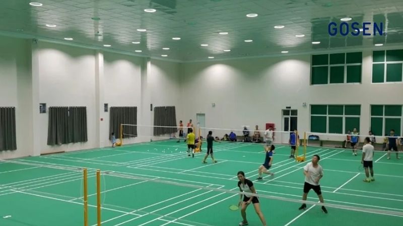 Sân cầu lông Bộ công an