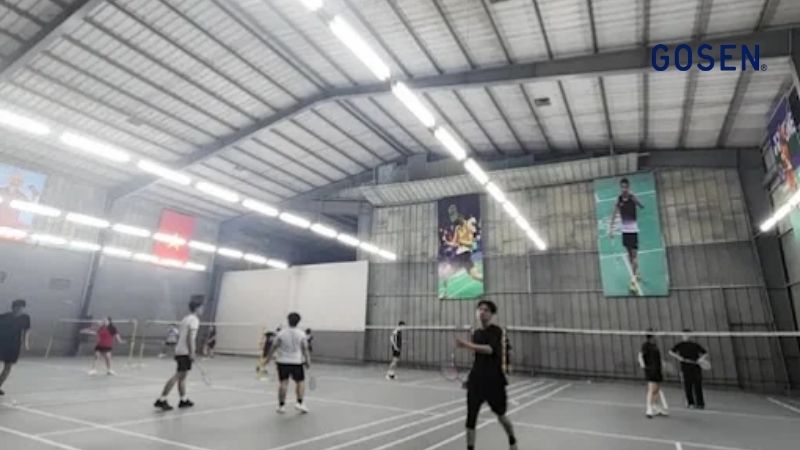 Sân cầu lông Trường Đai