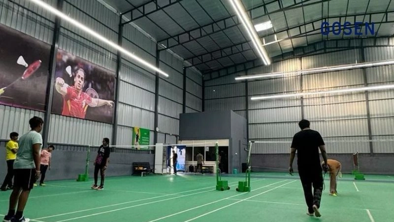sân cầu lông Năm Trúc